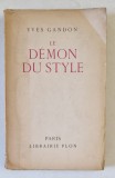 LE DEMON DU STYLE par YVES GANDON , 1938