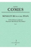 Miniaturi pentru pian Op.8 - Liviu Comes