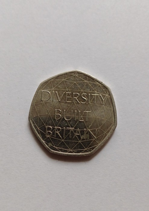 Marea Britanie / Anglia -50 Pence 2020-British Diversity