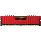 Memorie Corsair DDR4 Vengeance LPX Red 8GB 2666MHz CL16 1.20V