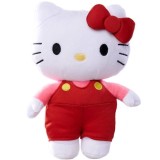 Jucarie de plus, Hello Kitty cu Fundita Rosie, 20cm