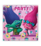 Set 20 servetele petrecere Trolls 33 x 33 cm, Godan