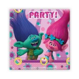 Set 20 servetele petrecere Trolls 33 x 33 cm