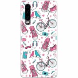 Husa silicon pentru Huawei P30, Travel