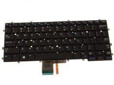 Tastatura laptop noua Dell Latitude 7370 E7370 BLACK(Without FRAME,Backlit) US DP/N KTYW0