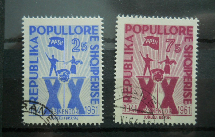 1961 SERIE ALBANIA