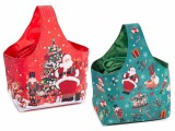 Cumpara ieftin Set 2 cosulete Craciun textil 24x16x28H
