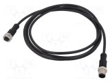 Cablu senzori automatizări M12 2m AMPHENOL LTW