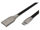 Cablu USB 2.0 NATEC USB A - USB C, 1m, negru, Quick Charge 3.0