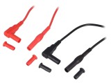 Cablu masurare EXTECH 1m Banana 4mm, TL809, CAT III 1000V, EN 61010, Set Complet