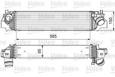 Valeo Intercooler, compresor foto
