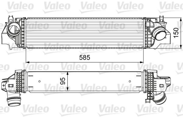 Valeo Intercooler, compresor