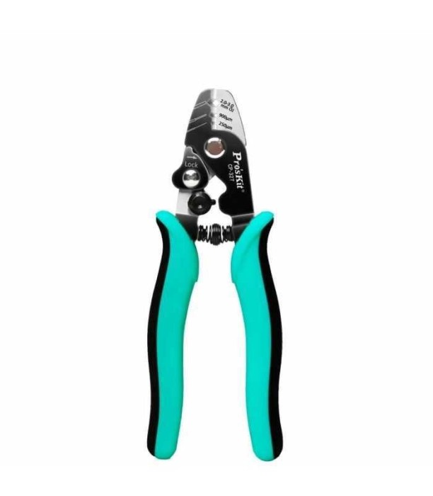 Cleste dezizolat fibra optica 162mm Pro`sKit CP-327