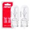 Set 2 becuri cu halogen, soclu T10, W5W, W2.1&times;9.5d, alimentare 12V