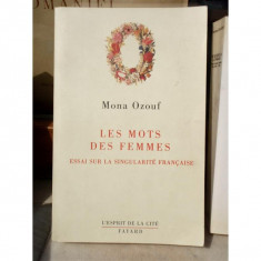 LES MOTS DES FEMMES , MONA OZOUF foto