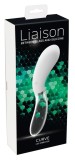 Vibrator curbat cu 10 moduri de vibrație Curve LED Vibrator (20,5 cm)