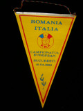 M3 C7 - Tematica sport - fobal - Romania - Italia - 17 aprilie 1983