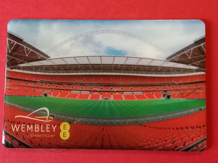 Magnet (frigider) fotbal - Stadionul WEMBLEY Londra (Anglia)