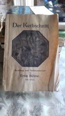 Anleitung zum Selbstunterricht im kerbschnitt - Erna Bulow (Instructiuni de auto instruire in sculptura) foto