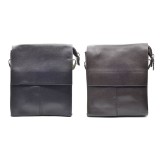 Geanta Umar Barbati Piele Ecologica Neagra Maro Magnetica 22x18.5cm Casual Elegant