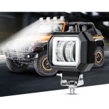 Cumpara ieftin Proiectoar Led 7D Optic 20W 12V-24V 7.6cm, pentru Atv, Jeep , Motor, Spot