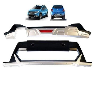 Pachet ornamente off road bullbar fata spate Dacia Sandero 2013-2020 &amp;reg; ALM foto