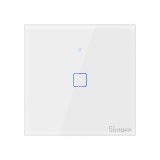 Intrerupator Smart Touch Sonoff T0 EU TX , Wi-Fi, 1 canal