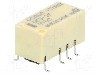 Releu subminiaturale, 5V DC, 2A, serie G6S, OMRON - G6S-2F 5VDC