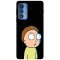 Husa compatibila cu Motorola G20 model Hi am Morty, Silicon, TPU, Viceversa