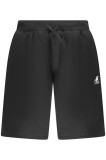 U.S Grand POLO Pantaloni scurti barbati cu buzunare , logo brodat, negru, S