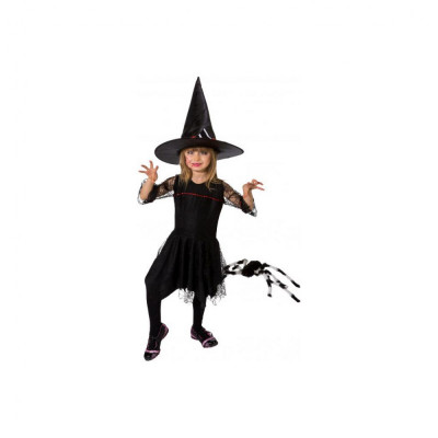 Rochie Neagra Halloween Copii 7-8 Ani foto