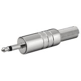 Mufa Jack 3.5 mm mono tata metal Goobay