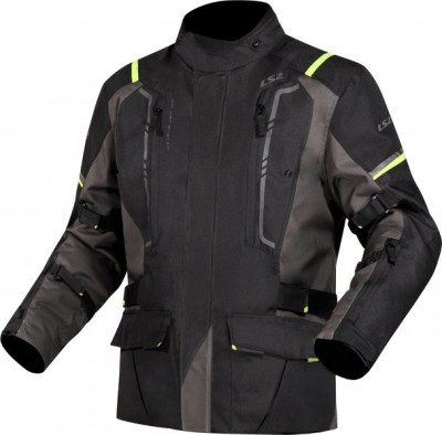 Geaca moto LS2 Narvik Man, culoare negru/gri, marime L Cod Produs: MX_NEW AK64250W01545 foto