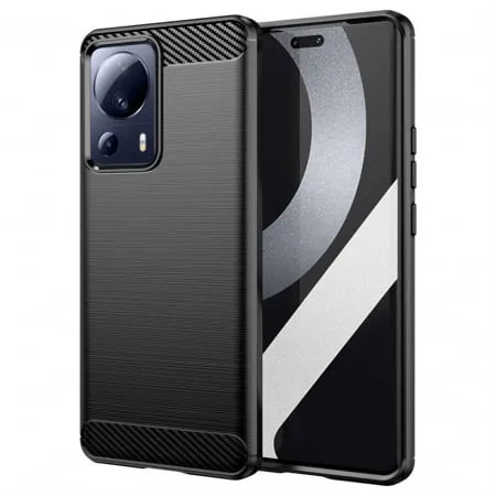 Husa Xiaomi 13 Lite Carbon Negru Techsuit