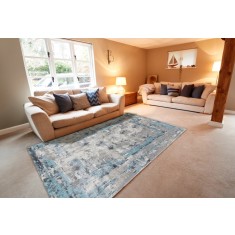Covor Living Rose 50122 Turcoaz Moftx