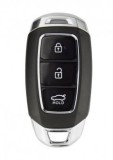 Cheie auto completa compatibila Hyundai Santa Fe (2018-2019) 3 butoane 434 MHz FSK NCF2951X HITAG 3, Chip ID47 P/N:95440-S1100