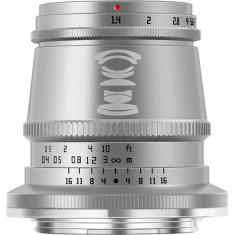 Obiectiv TTArtisan 17mm F1.4 Silver pentru Nikon Z Mount