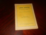 LIMBA ROM&Acirc;NĂ (Vocabular, gramatică, stil, compoziție, genuri și specii literare) admiterea &icirc;n licee,1992