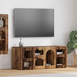 vidaXL Cabinet TV Lemn vechi 100 x 35 x 40 cm Lemn compozit 891272
