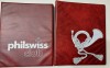 2 albume PhilSwiss/Leuchtturm cu 53 de coli pentru plicuri (212 plicuri), second hand
