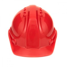 Casca protectie, industrial, Tolsen, pentru constructii, rosie