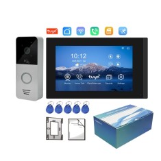 Interfon Cristalis Sale, Videointerfon Smart WiFi, Ecran Touch 7", Camera Full HD 1080P, IP65