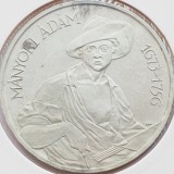 557 Ungaria 200 Forint 1977 Painter Series - &Aacute;d&aacute;m M&aacute;nyoki km 610 argint