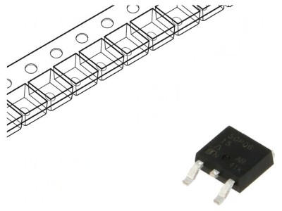 Tranzistor P-MOSFET unipolar -60V -50A foto