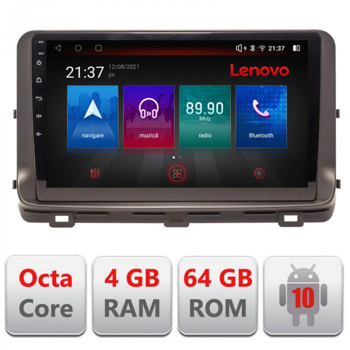 Navigatie dedicata Kia Ceed 2020- Android radio gps internet Lenovo Octa Core 4 GB Ram LTE CarStore Technology