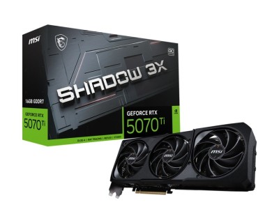 MSI GeForce RTX 5070 TI 16G SHADOW 3X OC foto