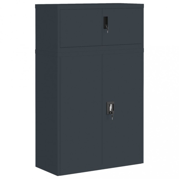 Fiset, antracit, 90x40x145 cm, otel