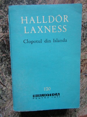 HALLDOR LAXNESS - CLOPOTUL DIN ISLANDA foto