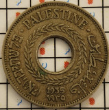 Palestina 5 mils 1935 - km 3 - A006, Asia