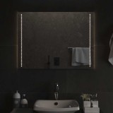 vidaXL Oglindă de baie cu LED, 80x60 cm